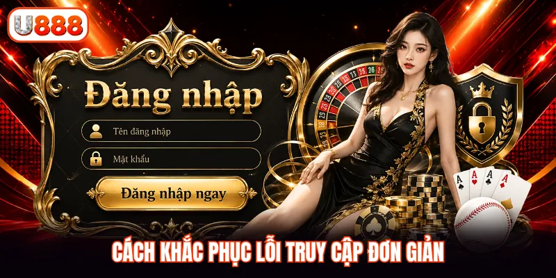 Cách khắc phục lỗi truy cập đơn giản
