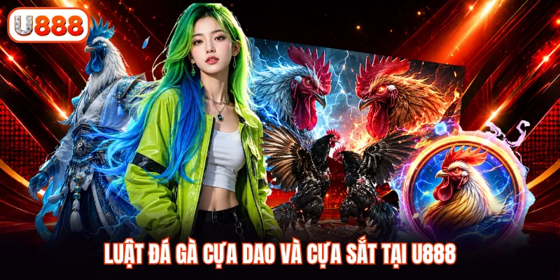 Luật đá gà cựa dao và cựa sắt tại U888