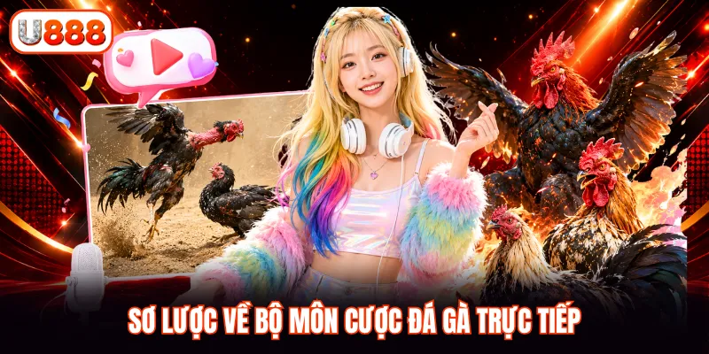 Sơ lược về bộ môn cược đá gà trực tiếp
