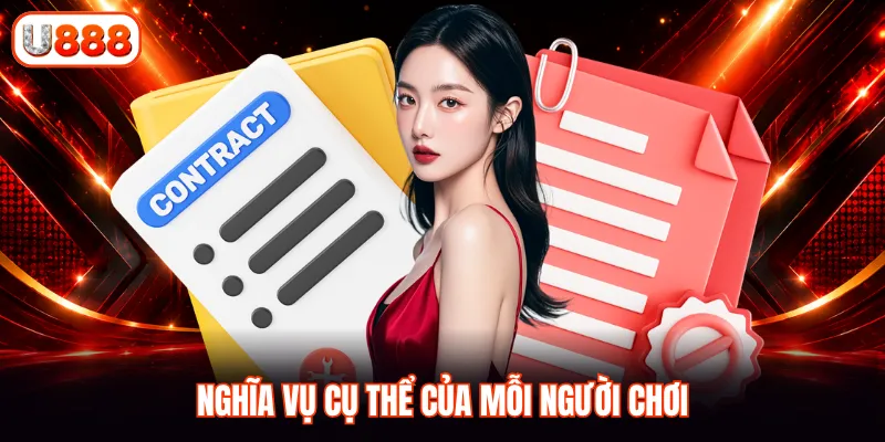 Nghĩa vụ cụ thể của mỗi người chơi
